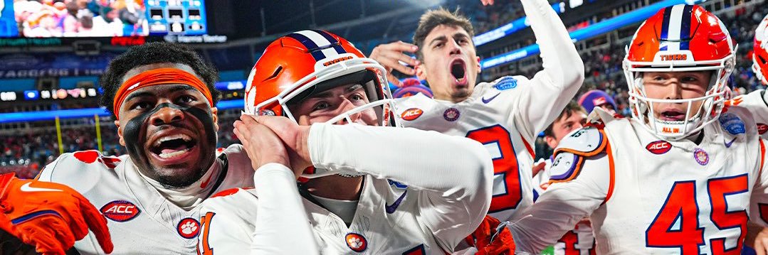 Clemson Addict's banner