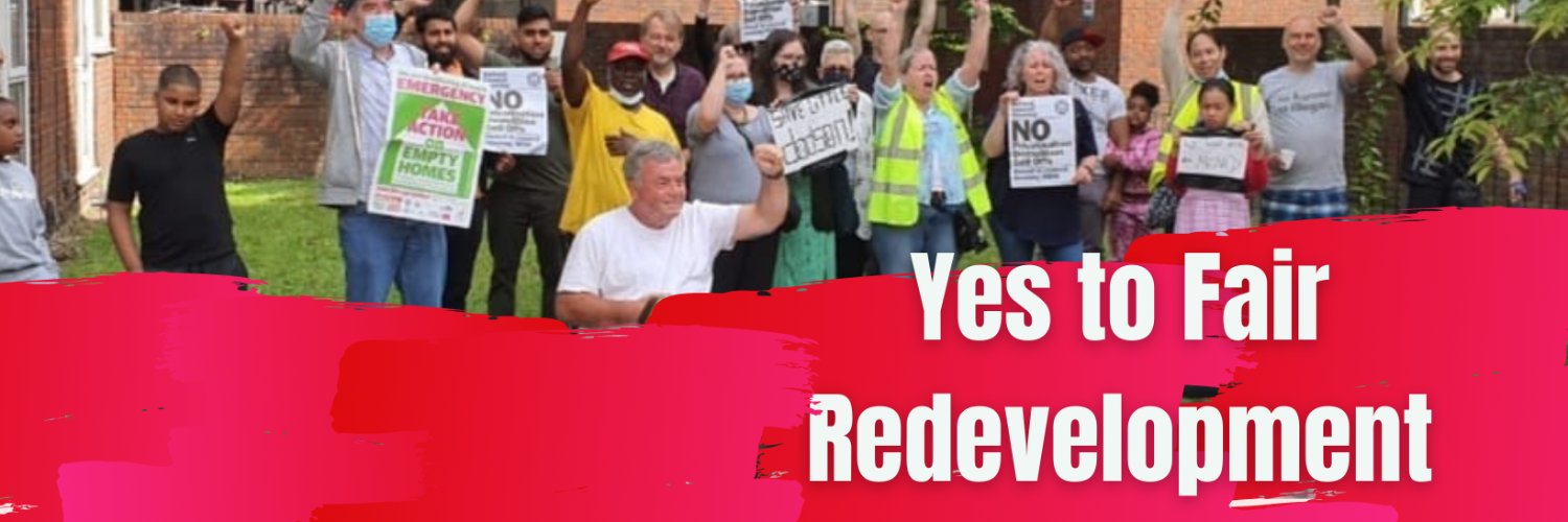 Yes To Fair Redevelopment Profile Banner