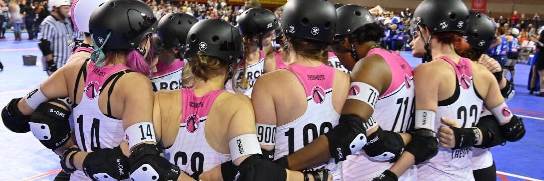 Arch Rival Roller Derby banner