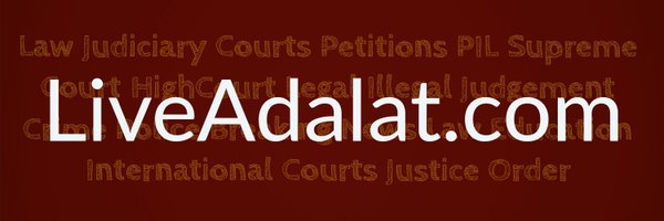 Live Adalat Profile Banner