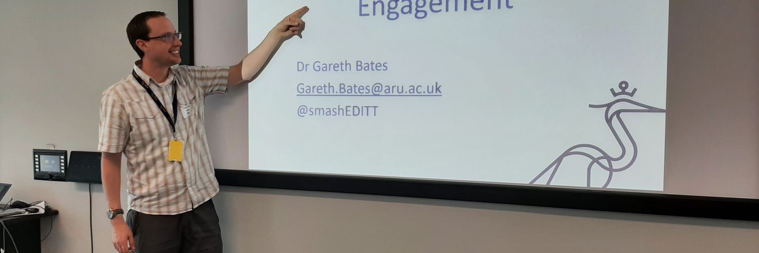 Dr Gareth Bates's banner