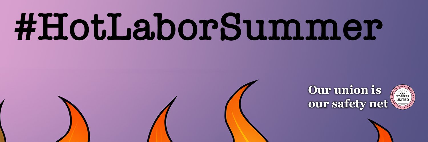 CFA Workers United banner