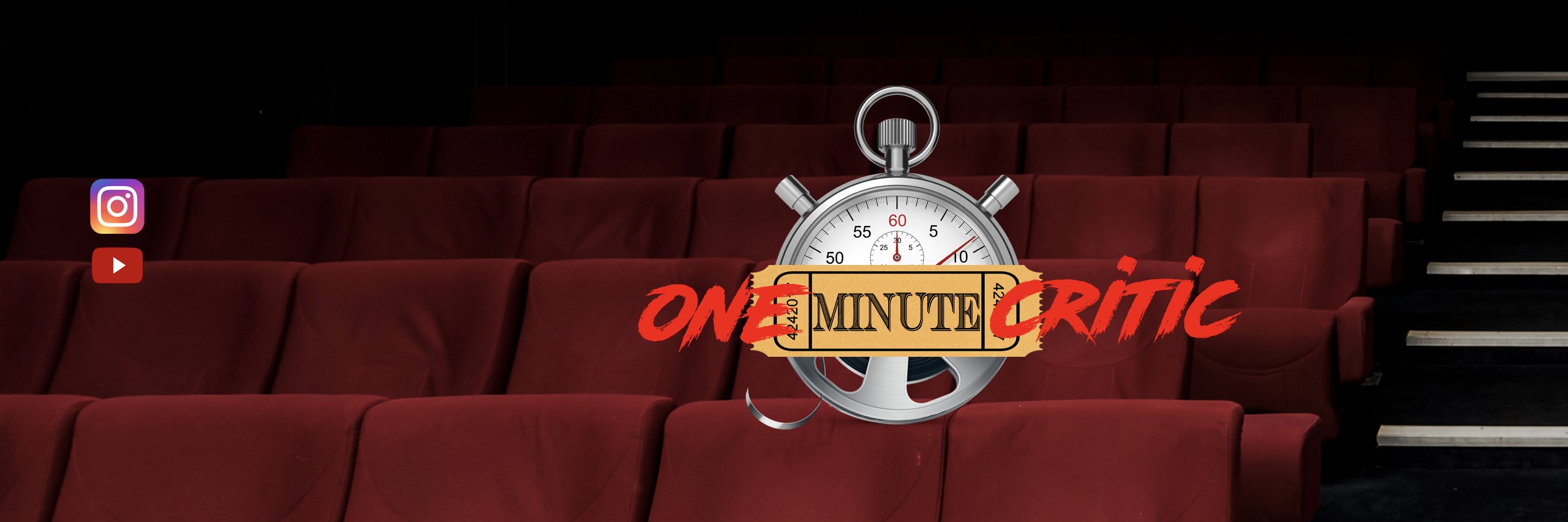 One Minute Critic banner