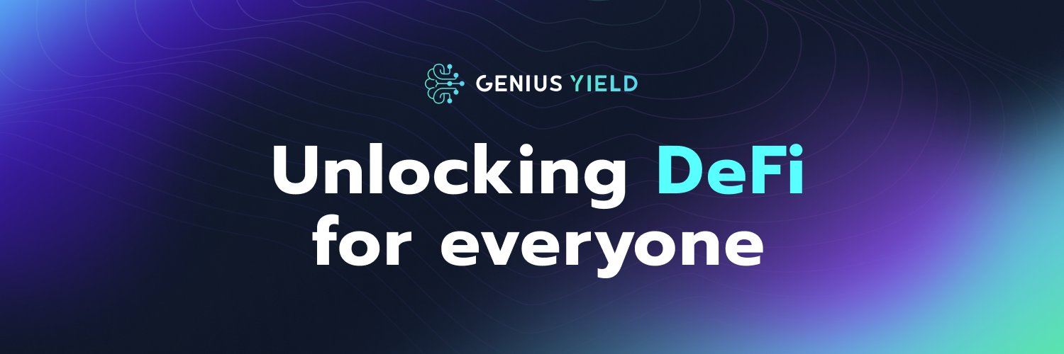Genius Yield official Profile Banner