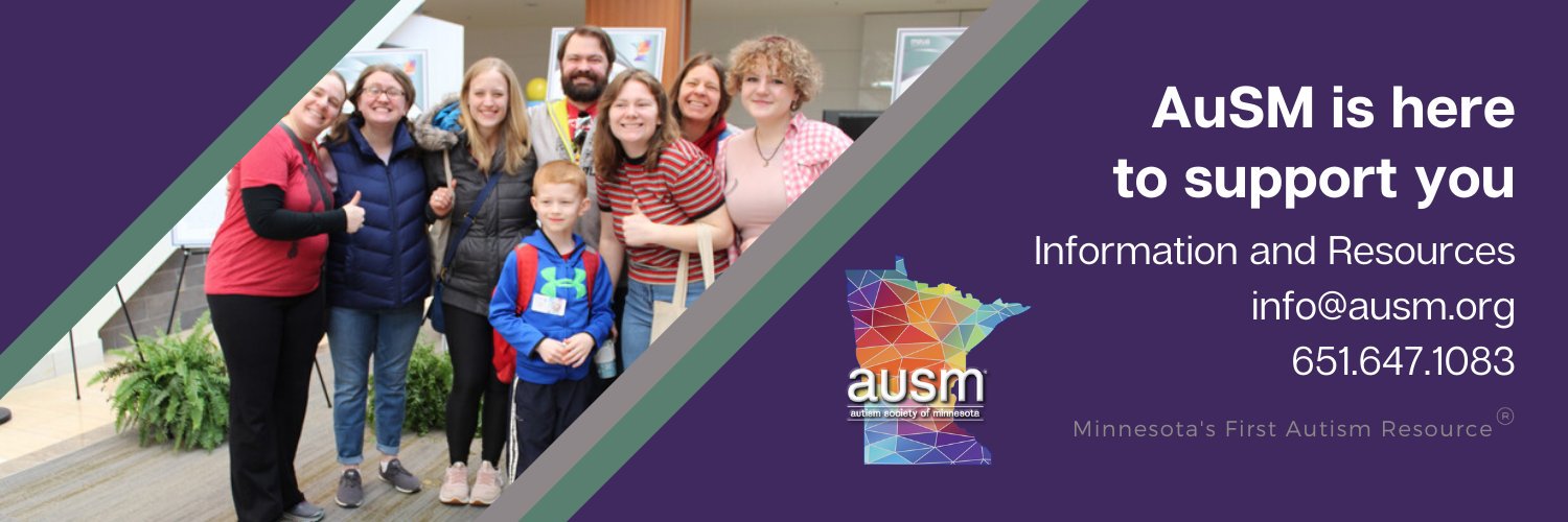 Autism Society of MN banner