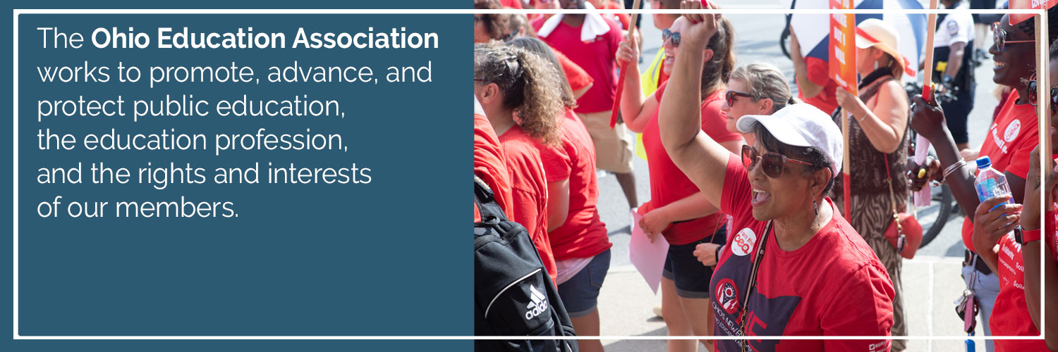 Ohio Education Association banner