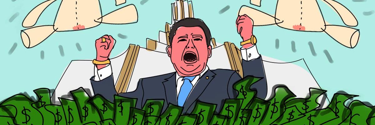 Naasón Joaquín García apóstol violador y PEDERASTA banner