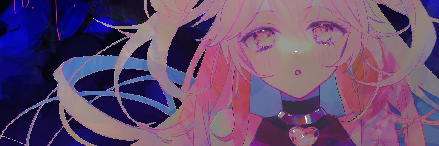 Pluto 💖✨ // Space Slime Vtuber banner