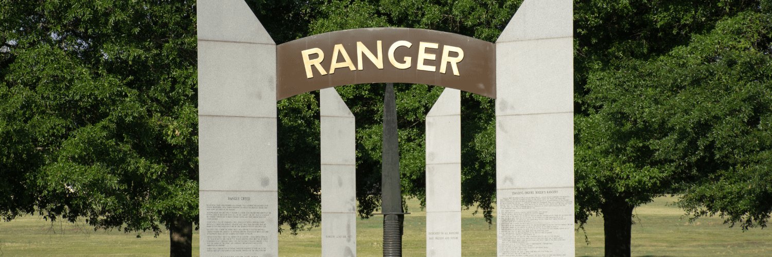 National Ranger Memorial banner