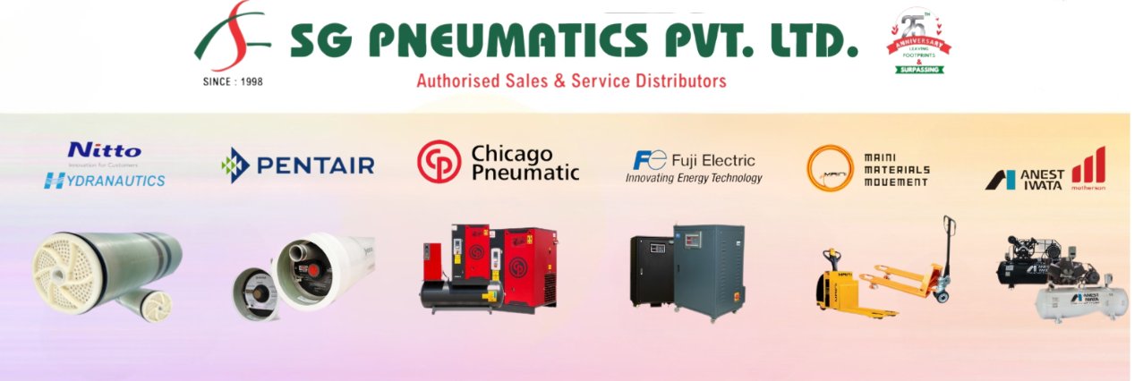 SG PNEUMATICS PVT LTD banner