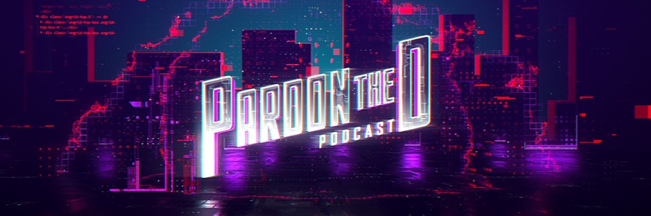 Pardon the Distraction Podcast banner