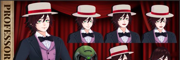 ProfBloomVtuber Profile Banner