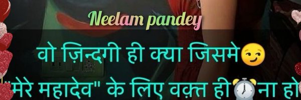 NeelamP27483084 Profile Banner
