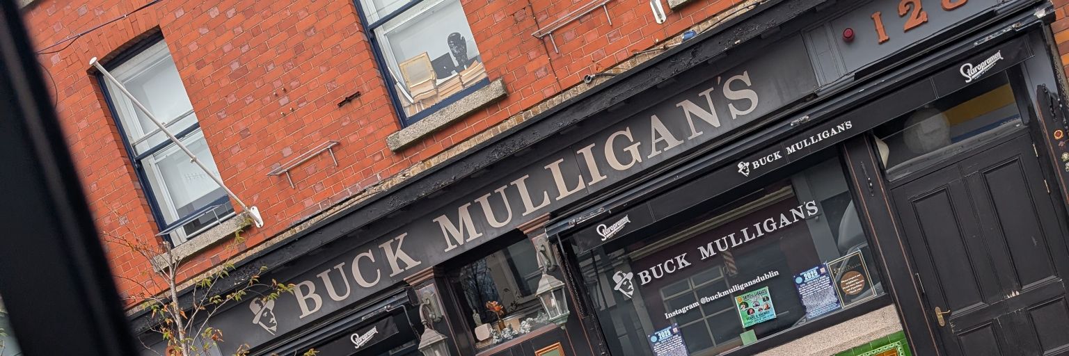 Buck Mulligan banner