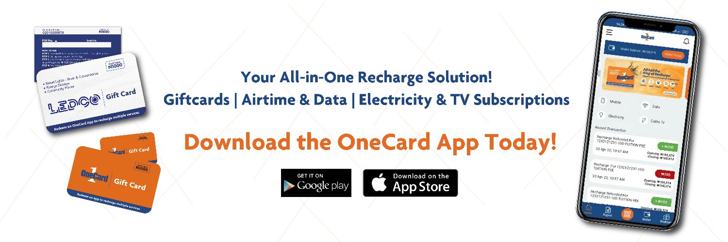 OneCardNigeria's profile banner image
