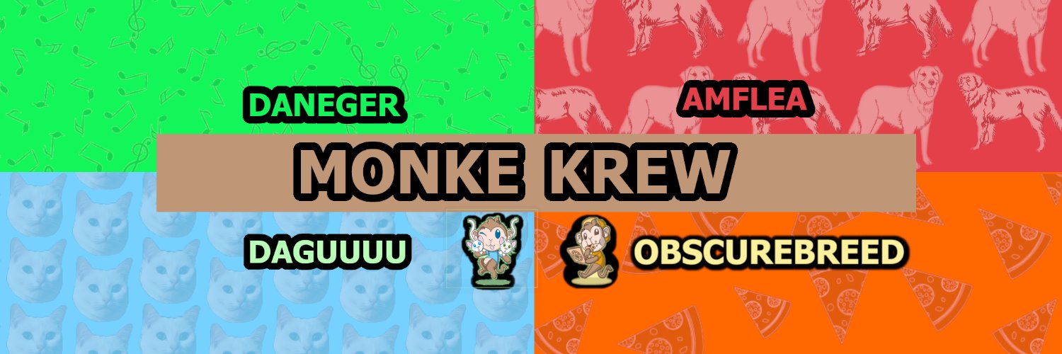 MonkeKrew's profile banner image