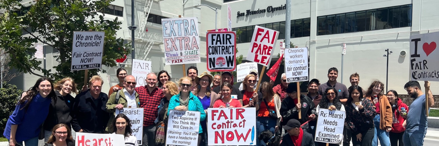 San Francisco Chronicle Guild's banner