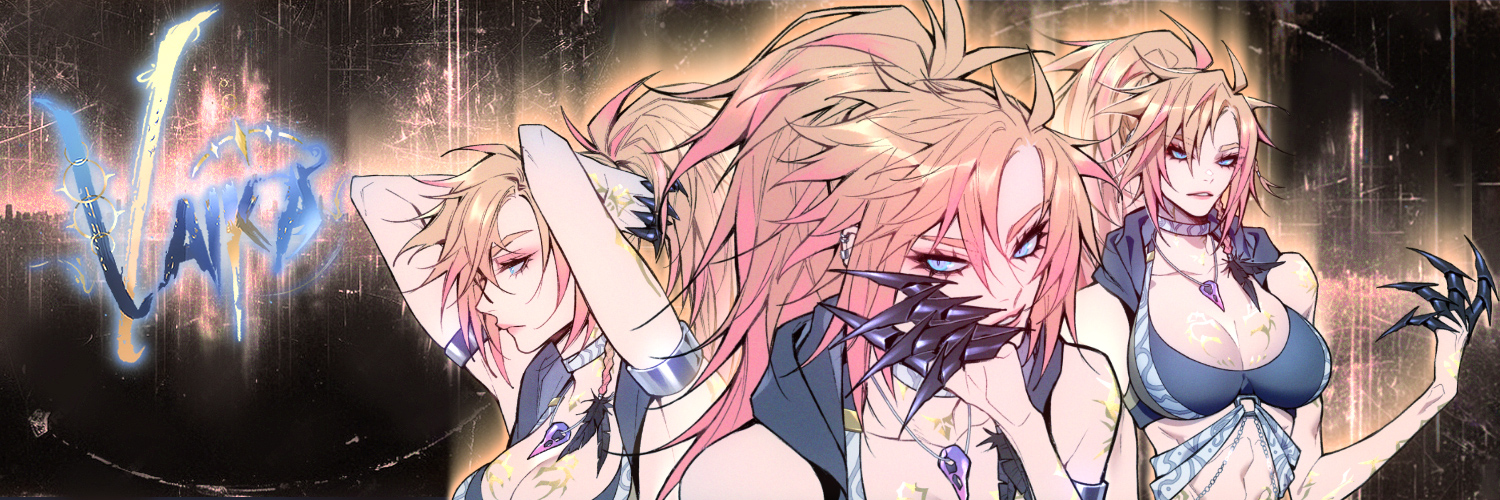 Vaika 𖣢🪽『 𝙁𝙚𝙧𝙖𝙡 𝘿𝙚𝙞𝙩𝙮 𝙑𝙩𝙪𝙗𝙚𝙧 』's banner