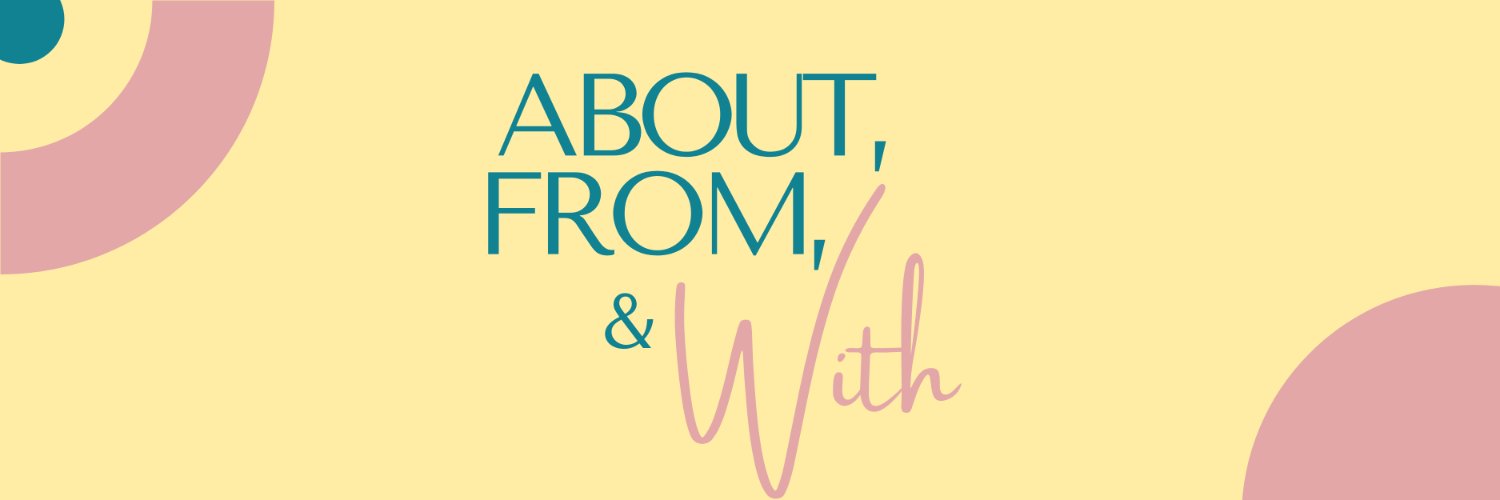 About, From, & With: An SLP Podcast banner