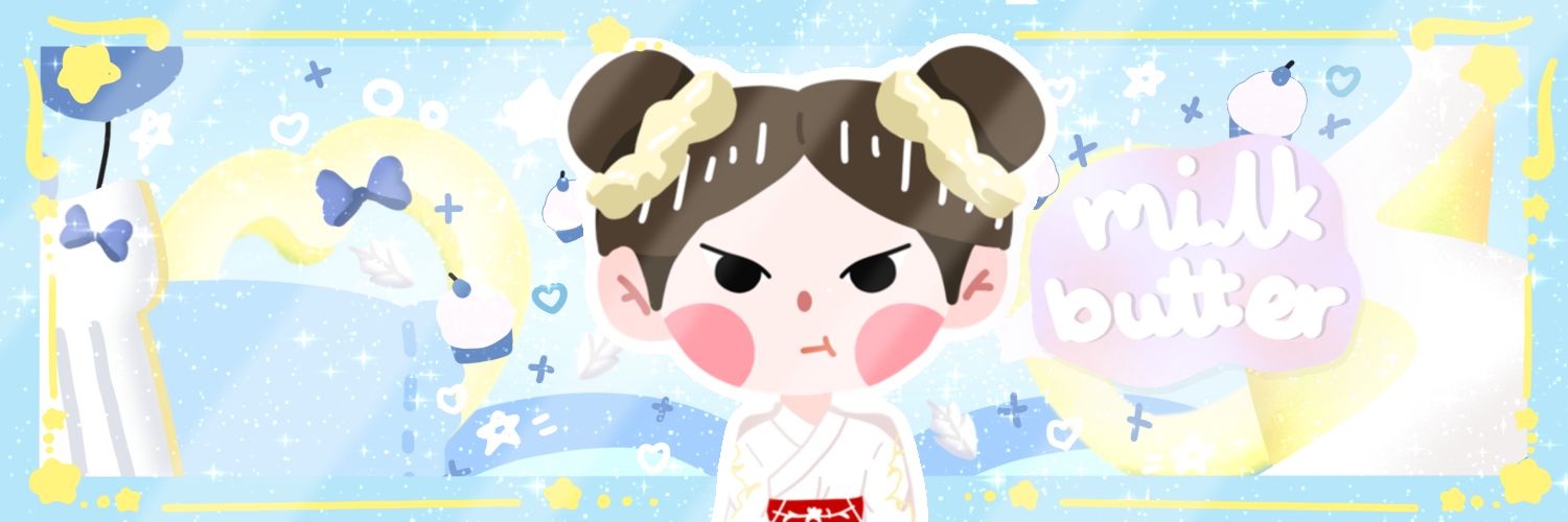 open | milk butter 🥛🧀 banner
