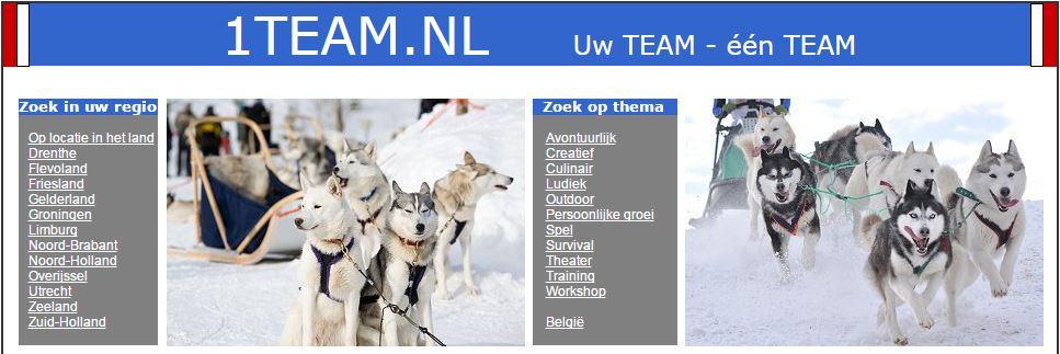 Teambuilding banner