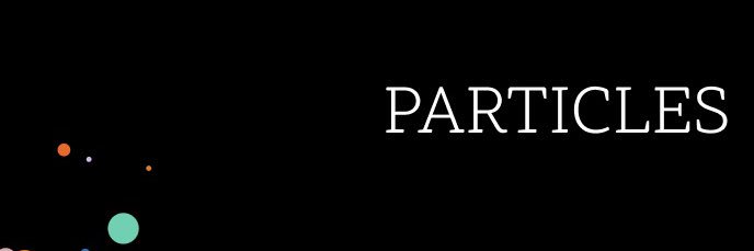 Particles Project banner