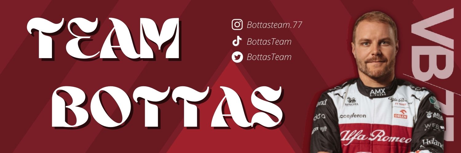 Team Bottas banner