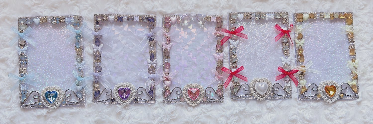 4ho! ˁ⑅̈ˀ 現在オーダー受付◎デコ硬質ケース/缶バッジケース banner