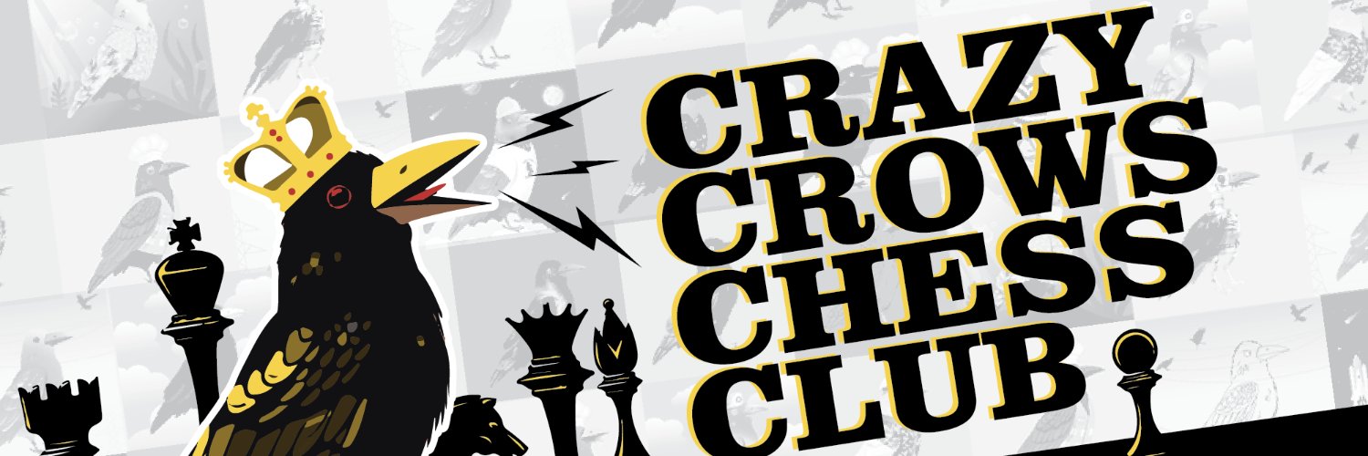 Crazy Crows Chess Club banner
