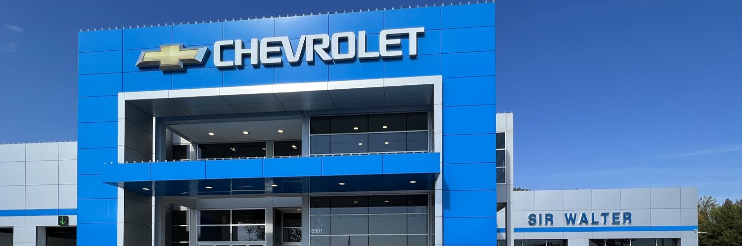 Sir Walter Chevrolet banner