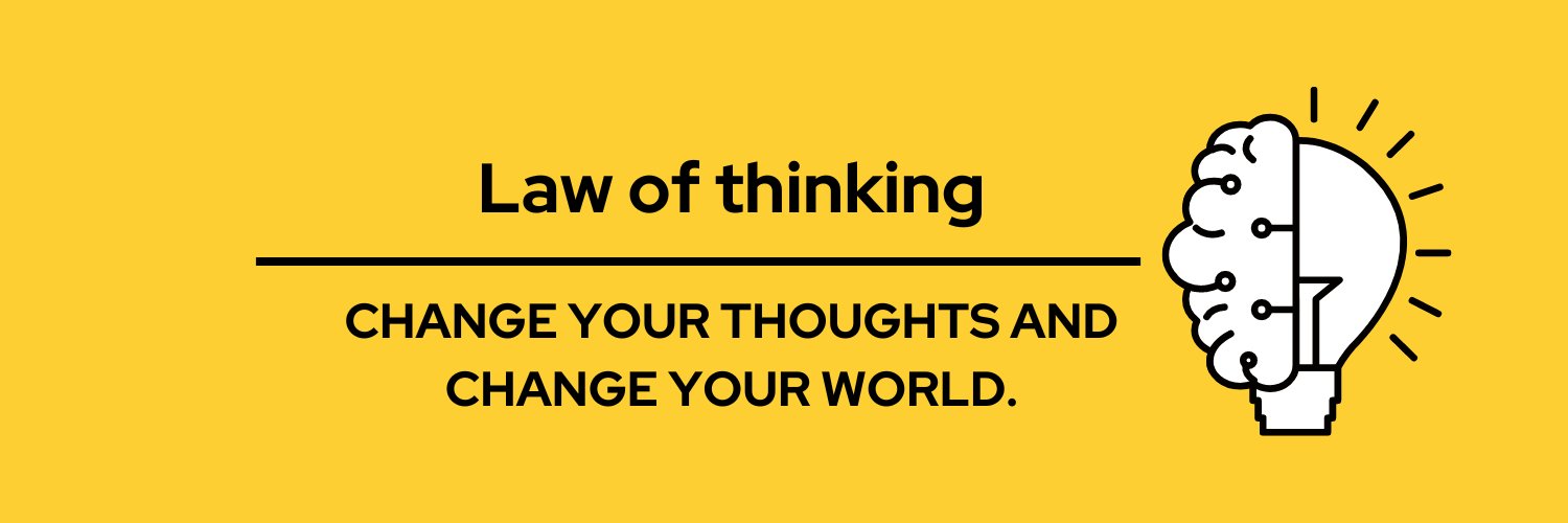 Law Of Thinking's banner
