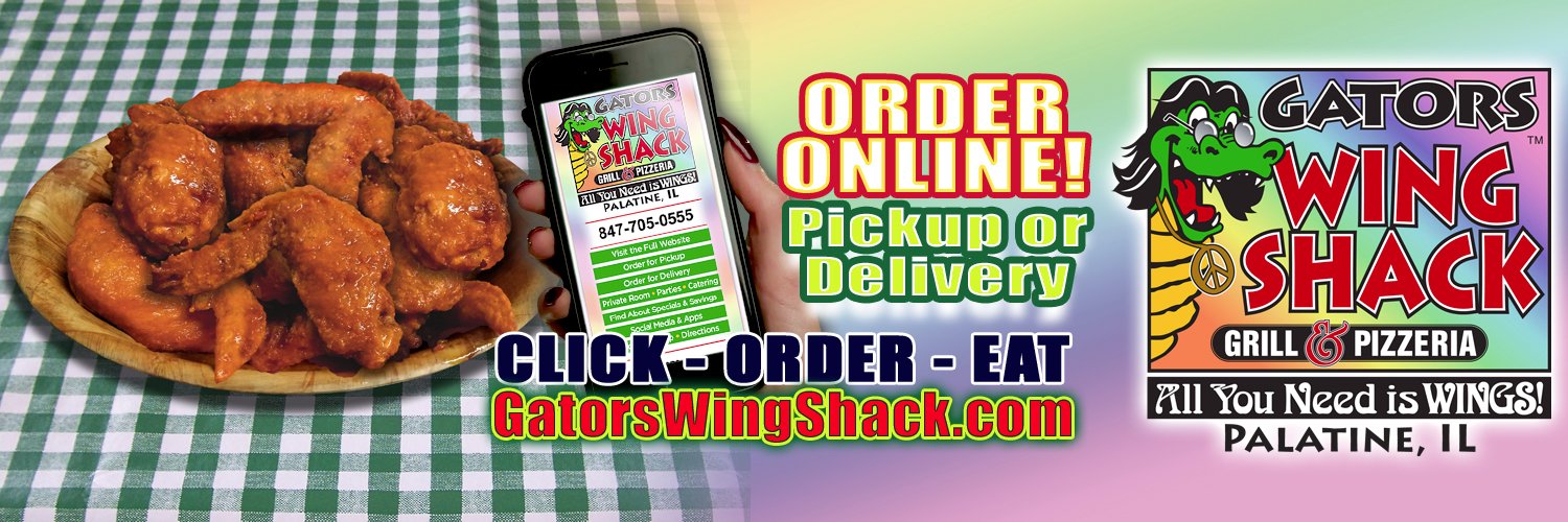 GATORS WING SHACK banner