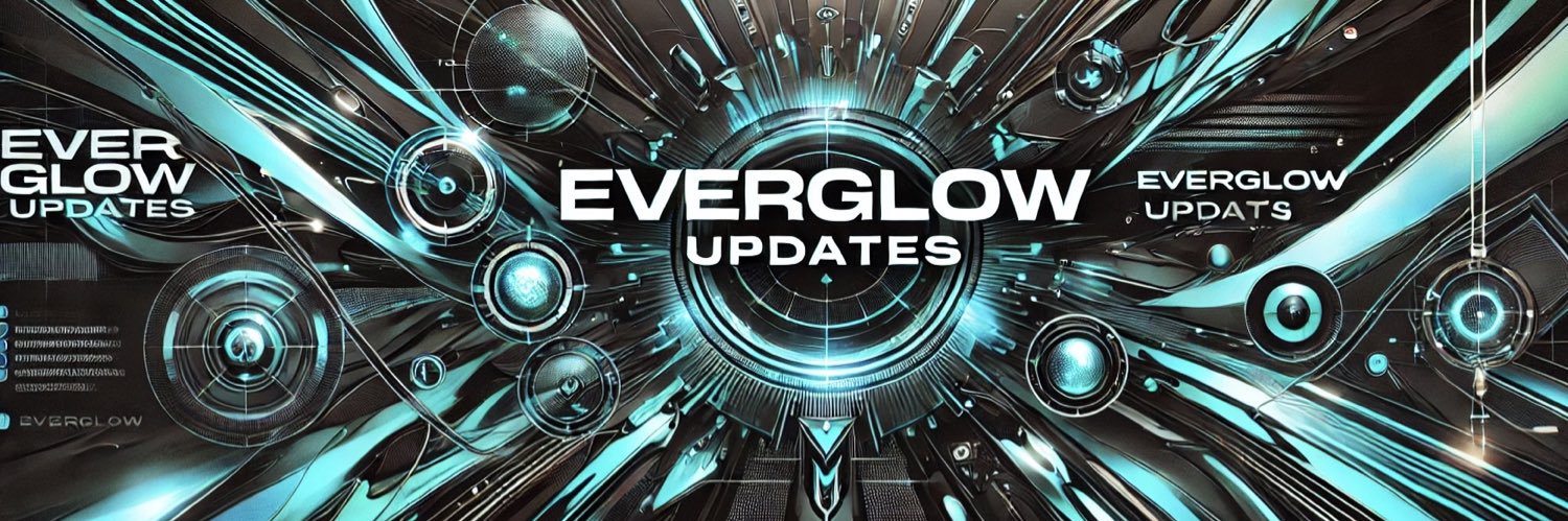 EVERGLOW UPDATES ✧ banner