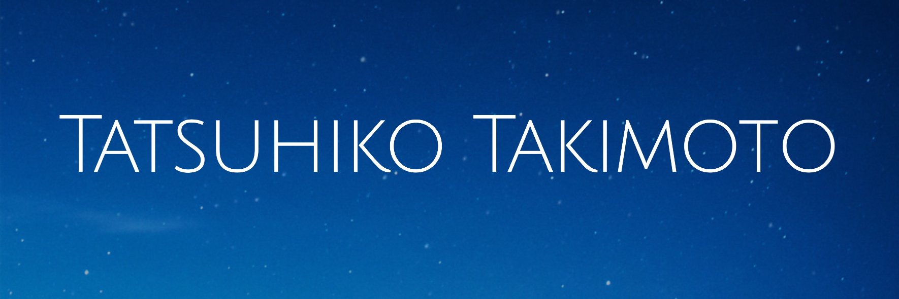 滝本竜彦 Tatsuhiko Takimoto 的个人资料封面