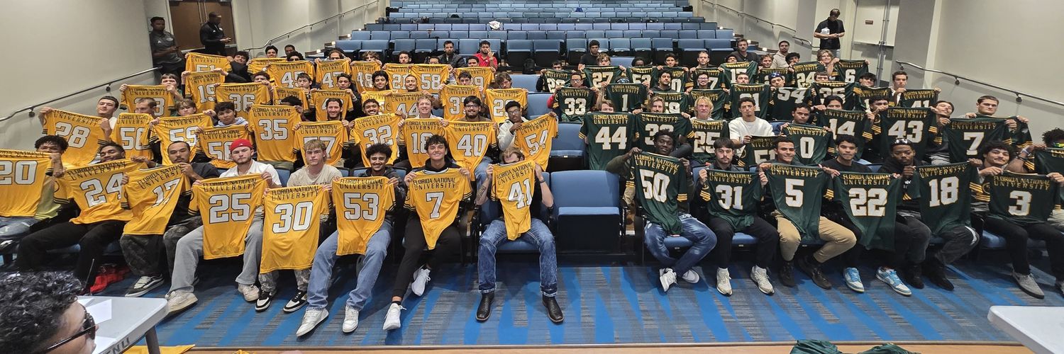 Florida National University Baseball banner
