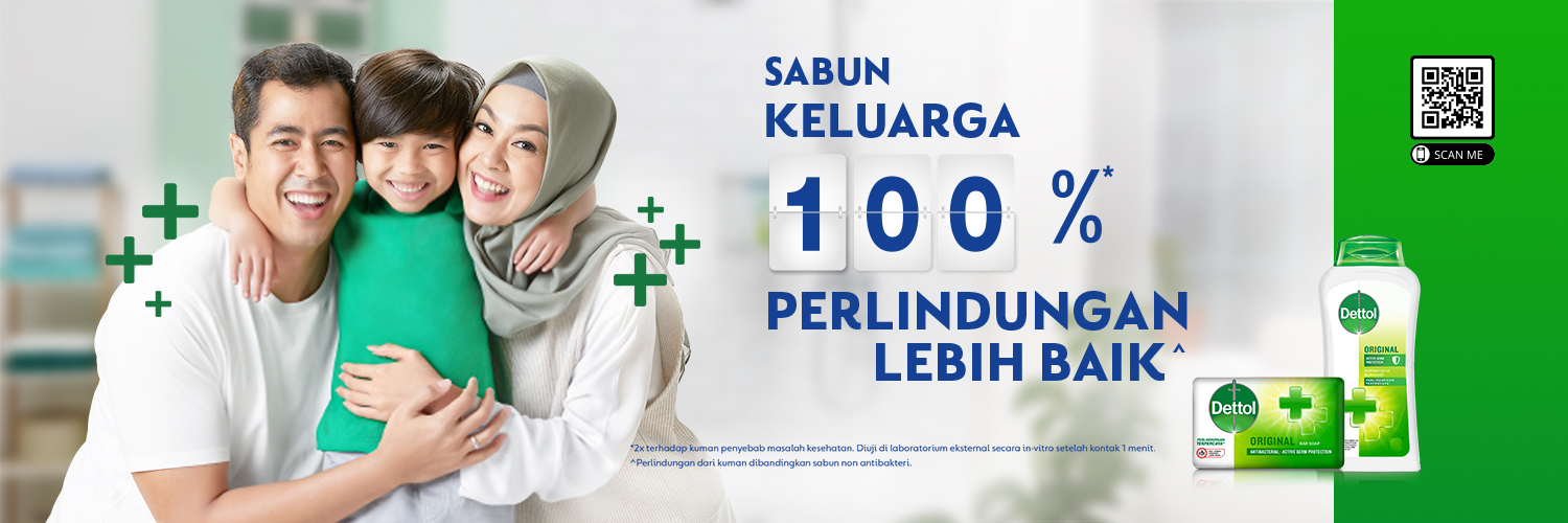 Dettol Indonesia banner