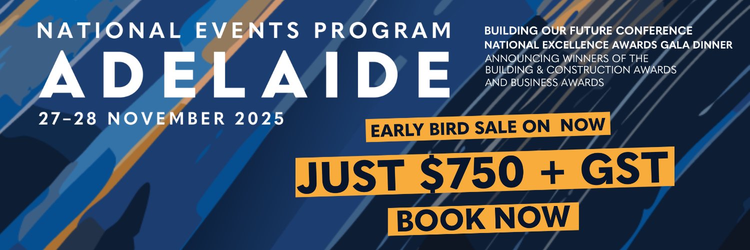 Master Builders Australia banner