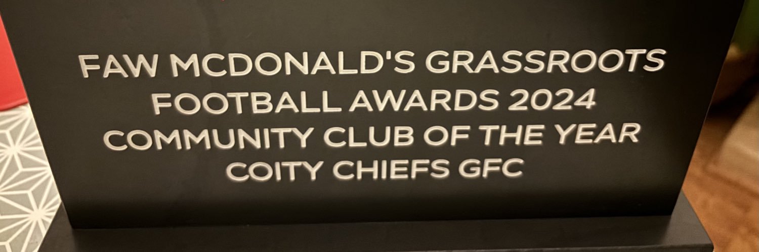 Coity Chiefs GFC banner