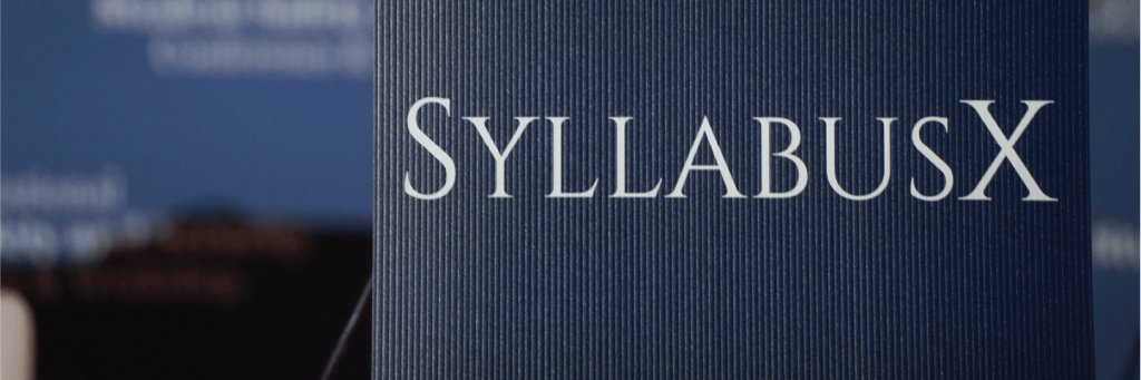 SyllabusX banner