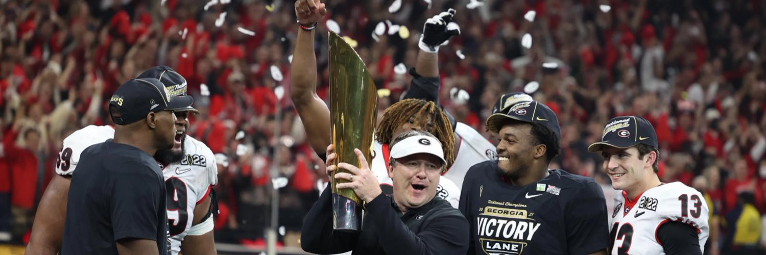 NATIONAL CHAMPS Clutch Sports: UGA Profile Banner
