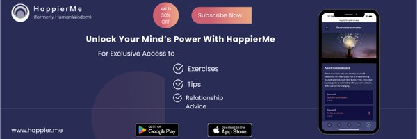 HappierMeApp Profile Banner