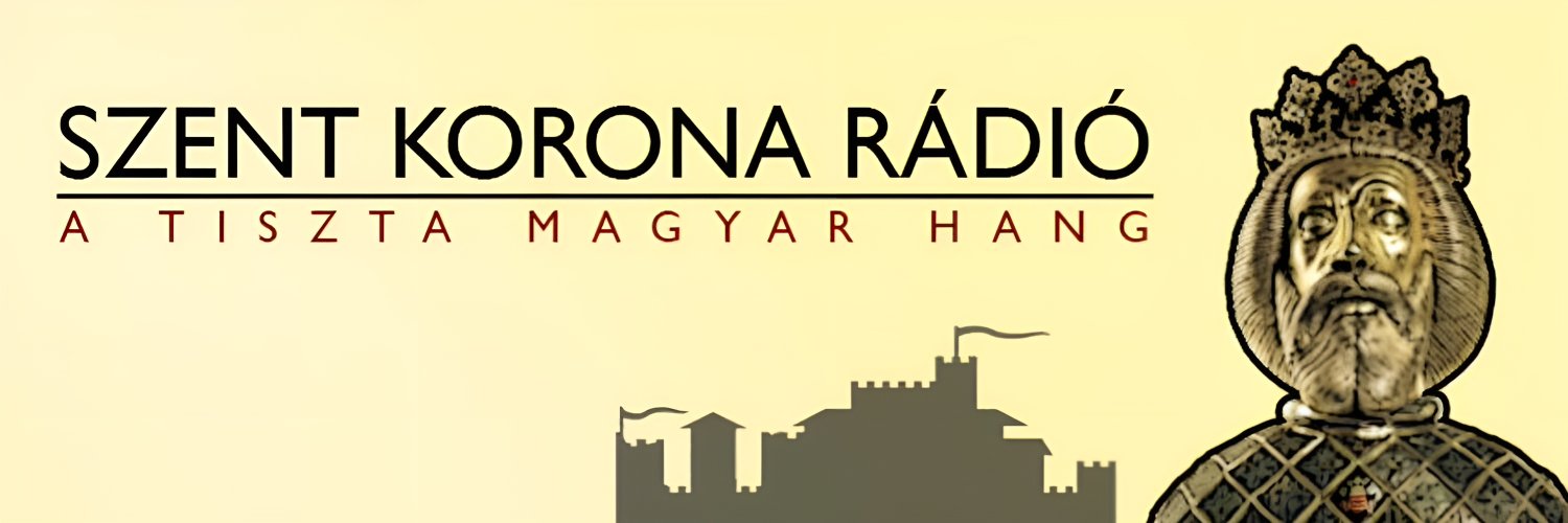 Szent Korona Rádió's banner