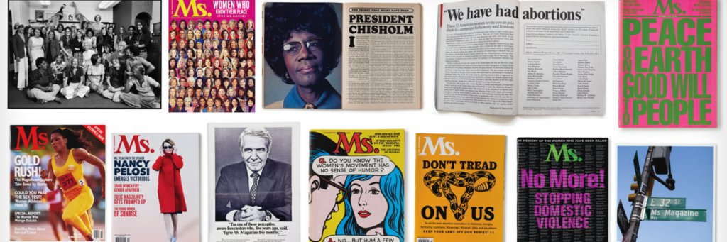 Ms. Magazine banner