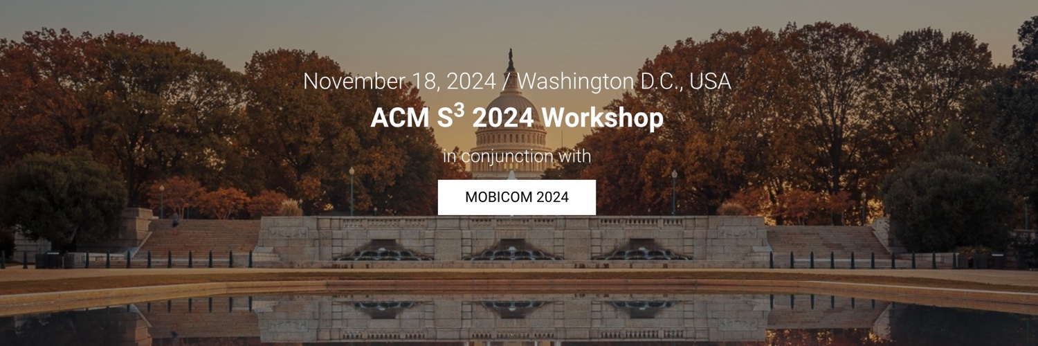 ACM S3 Workshop banner