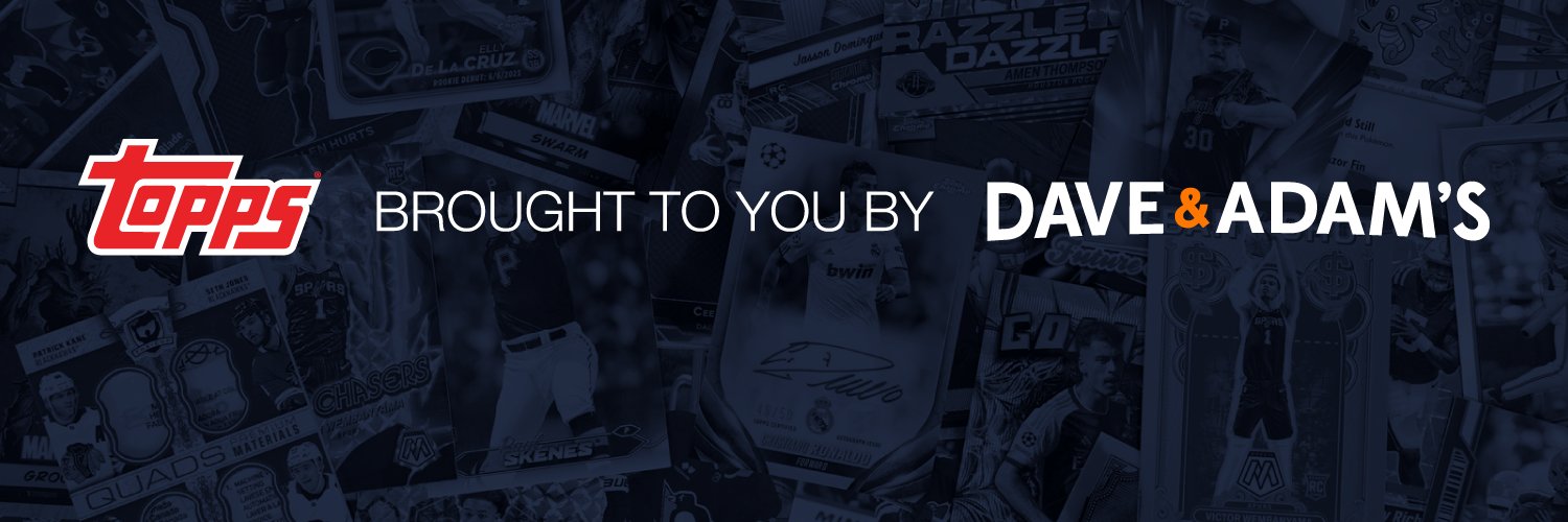 Topps by Dave & Adam's banner