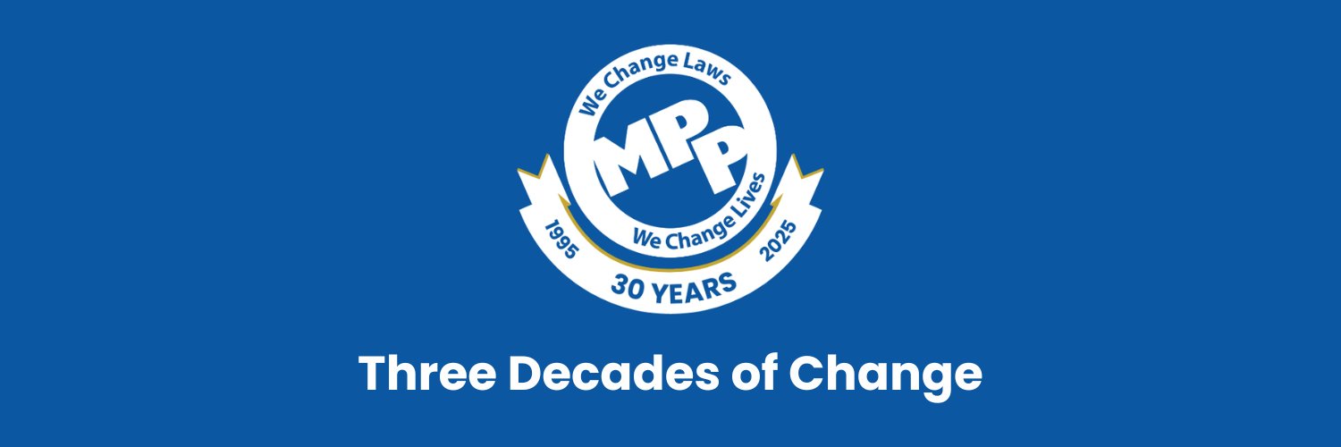 Marijuana Policy Project's banner