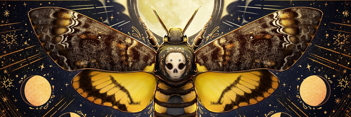 Mary "Moth" Capaldi @mothmonarch.bsky.social banner