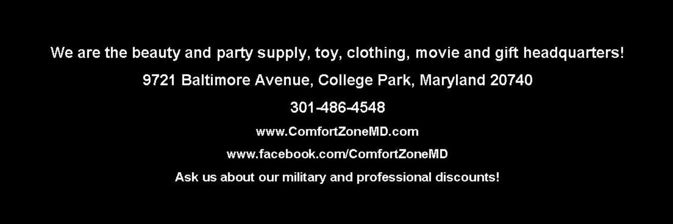 Comfort Zone MD banner