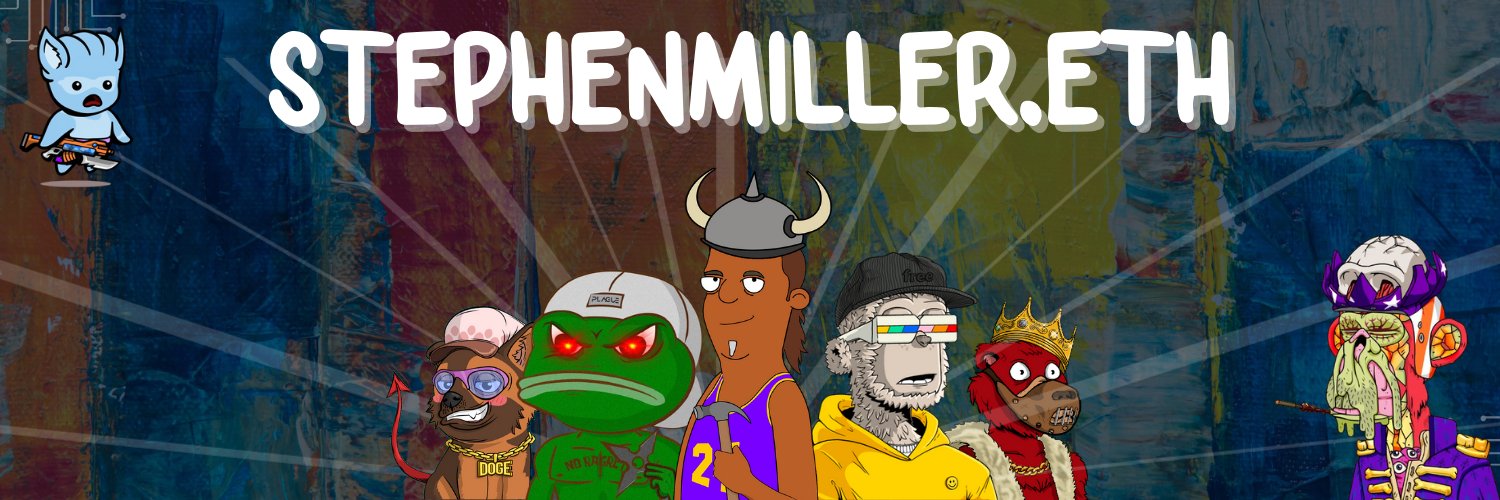 StephenMiller.eth ♨️ Profile Banner