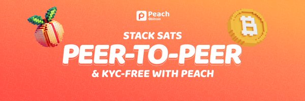 peachbitcoin Profile Banner